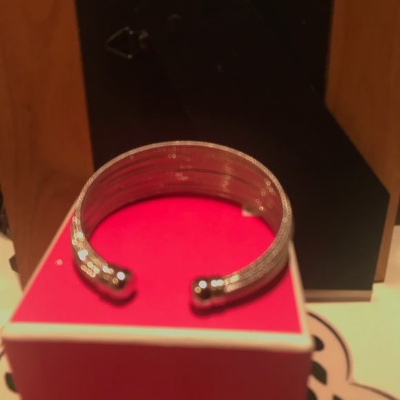 NWOT brushed silver tone bracelet - Picture 8 of 8